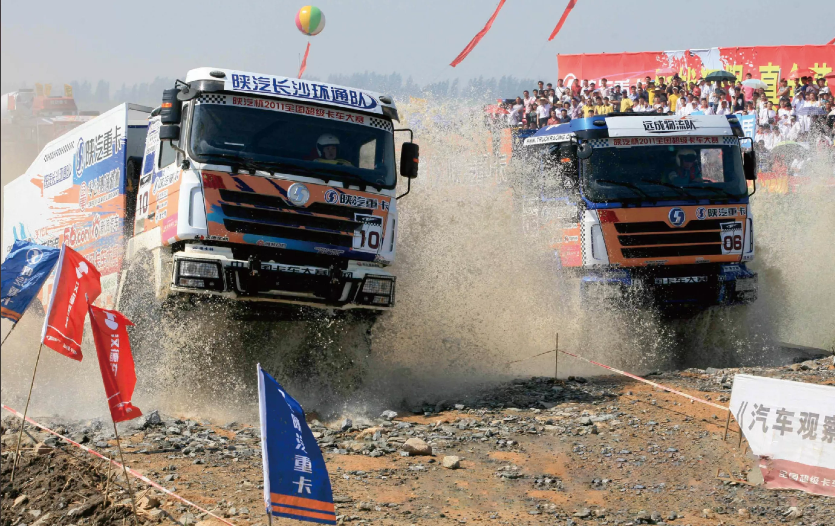 The first off-road heavy truck in China